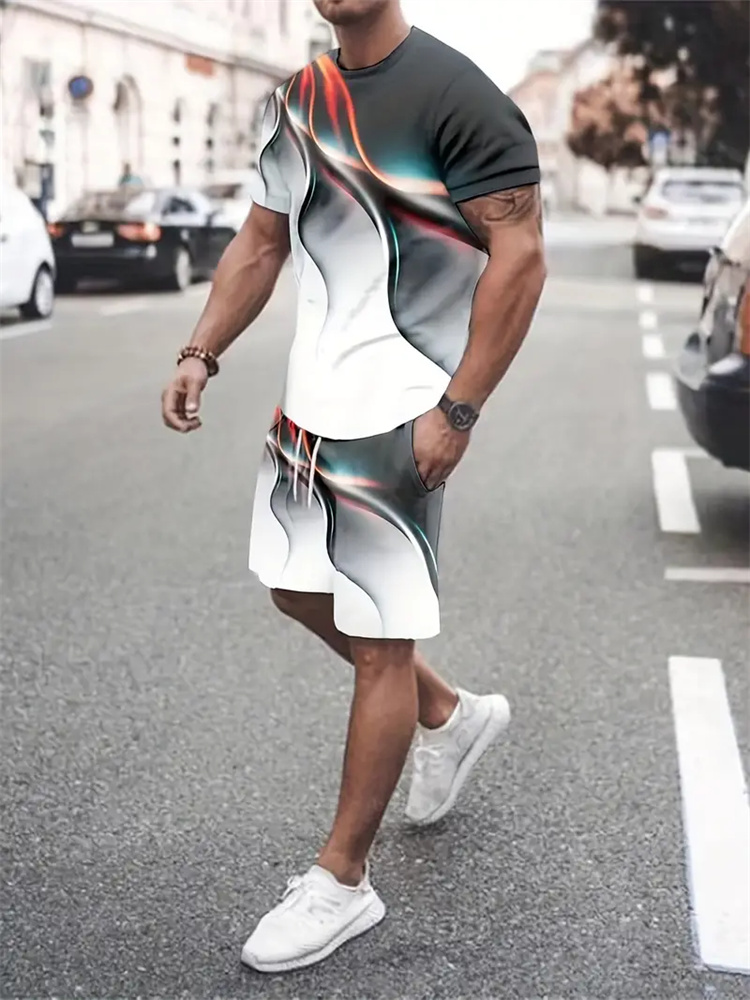 Summer Knit Clothing - Completo Sportivo Estivo Uomo Donna con