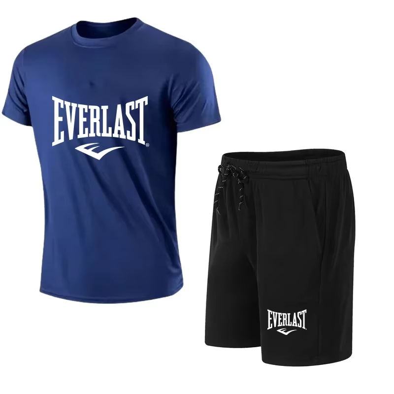 Summer Gym Clothing - EVERLAST T-shirt e pantaloncini da uomo,