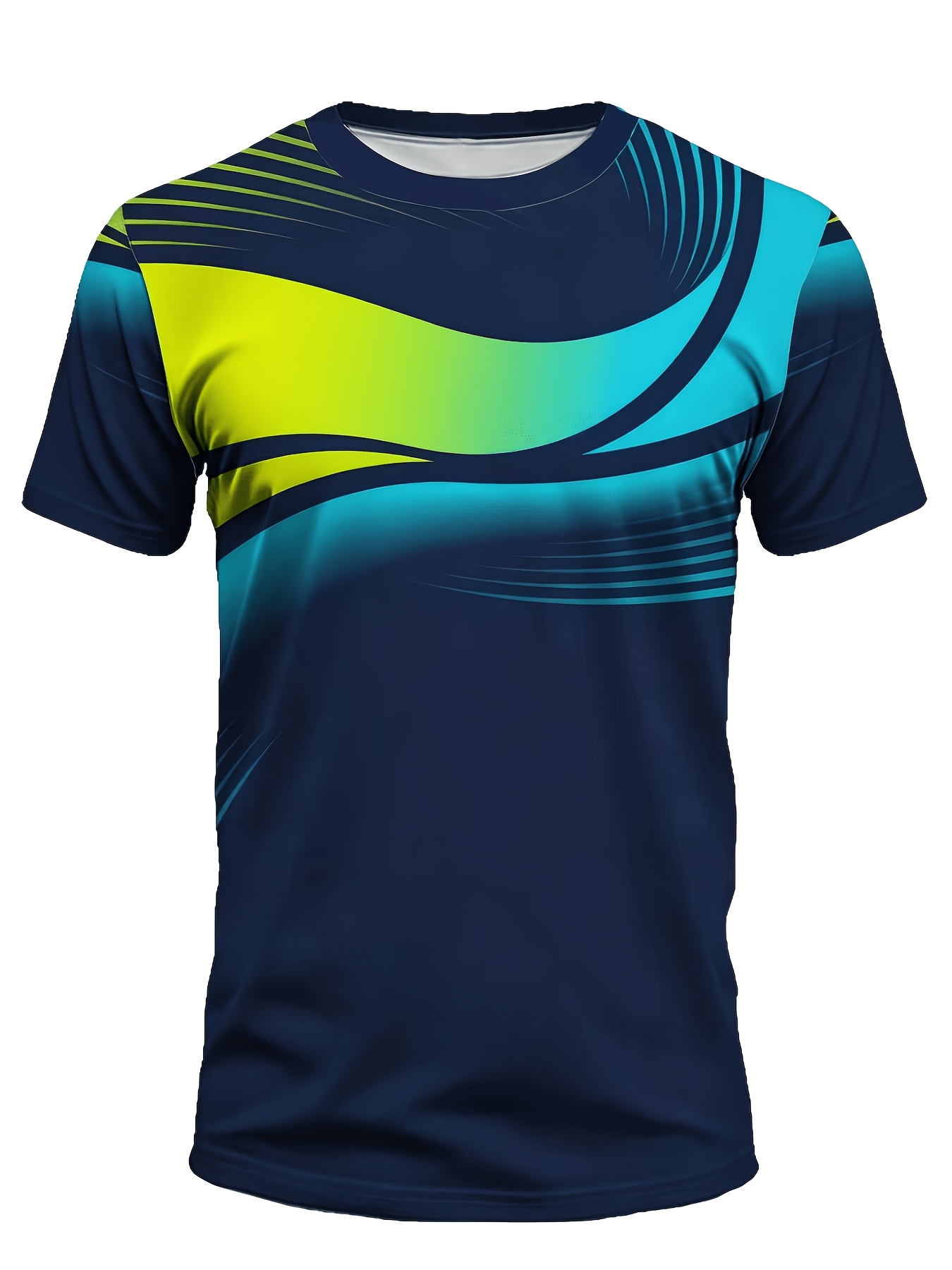 Summer Gym Clothing - Maglietta Sportiva da Uomo ad Alta
