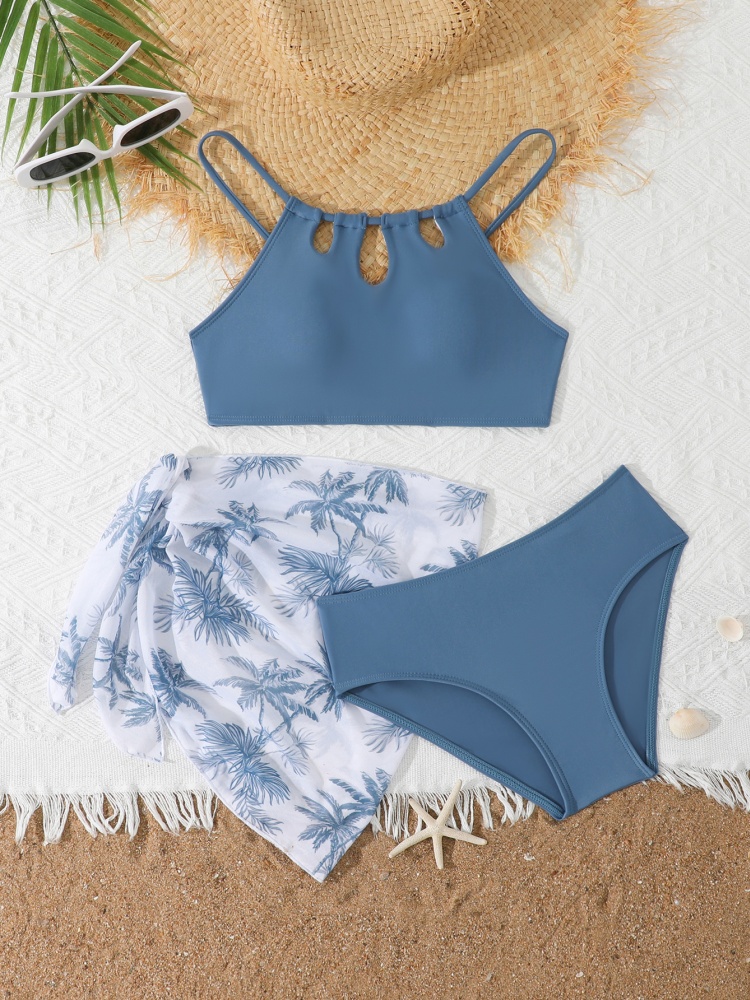 Swim Cover Up Mesh - Costume da bagno bikini per bambine