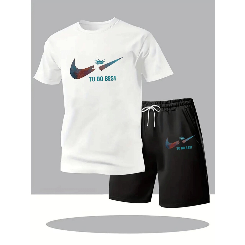 Summer Gym Clothing - Nuovo Completo Sportivo Estivo da Uomo,