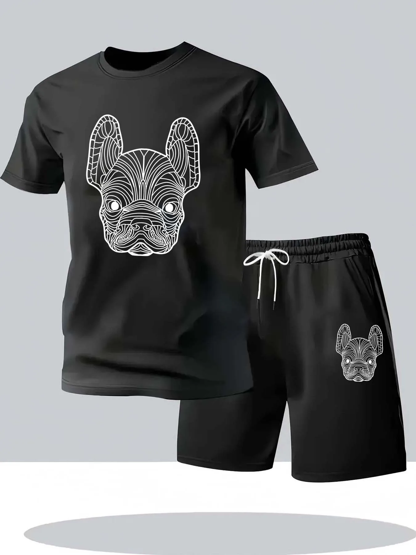 Summer Gym Clothing - Set estivo da uomo a maniche