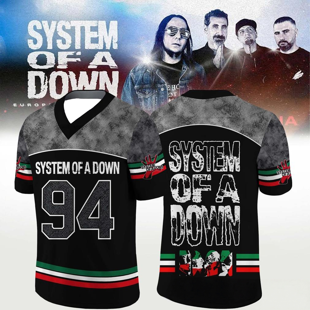 Summer Clothing Uk - Maglietta SOAD 2026 del Tour EU