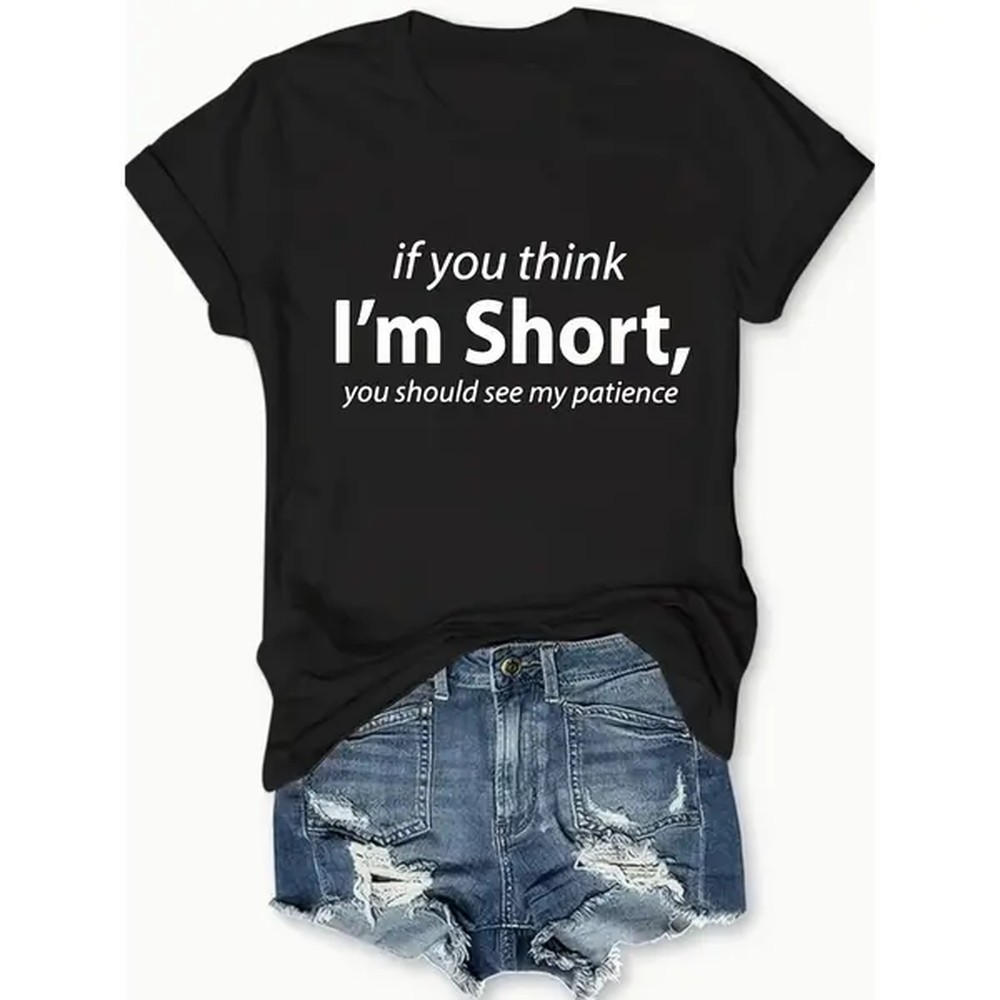 Summer Clothing Words - [100% cotone] T-shirt girocollo con stampa