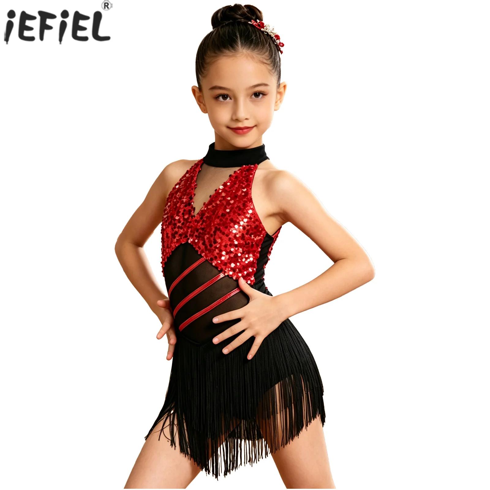 Summer Clothing Set For Girls - Costume da ballo latino Cha-cha Salsa