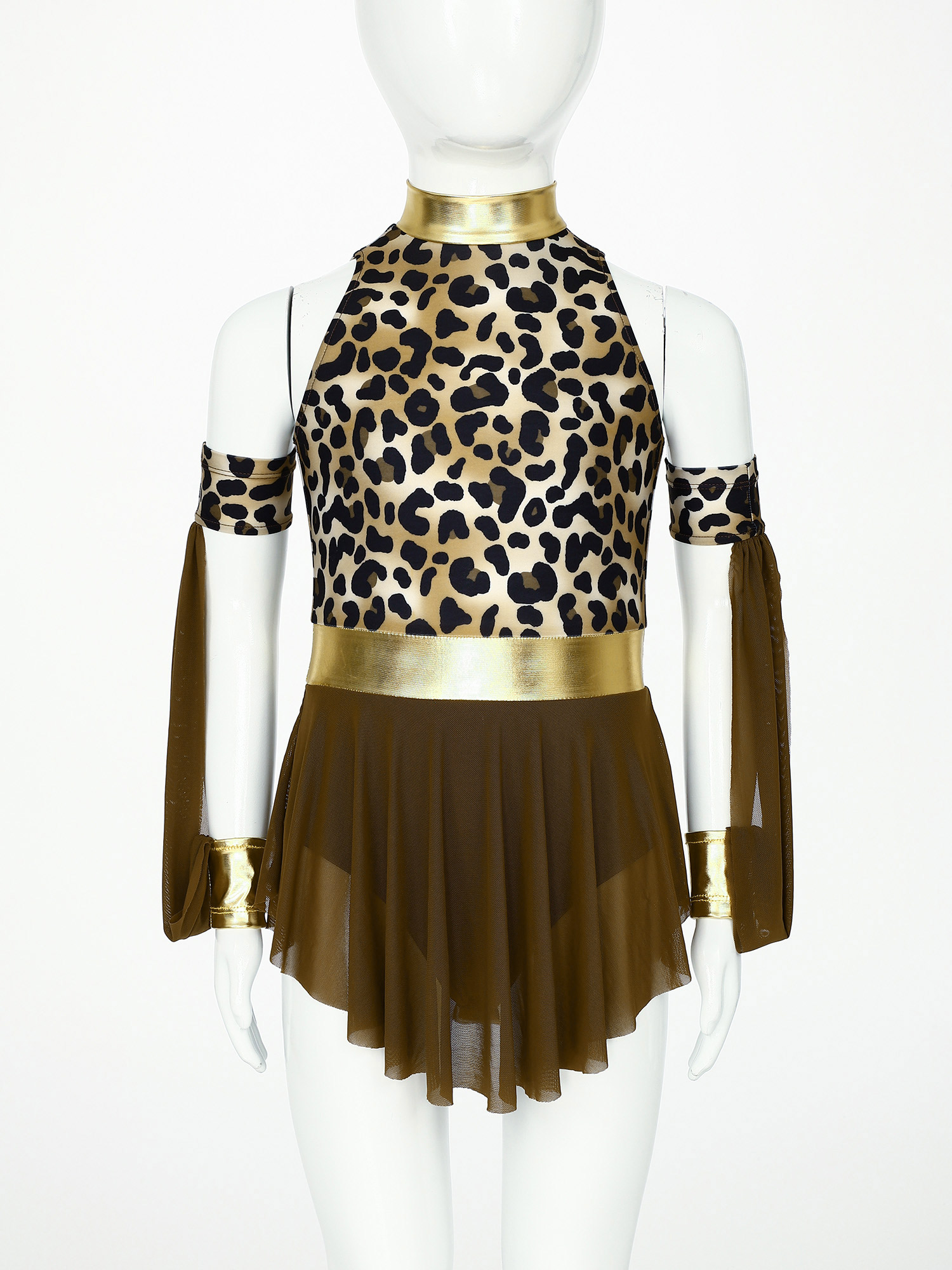 Bambini Leopard Savage Caveman - Summer Clothing Set For Girls recensione e prezzo