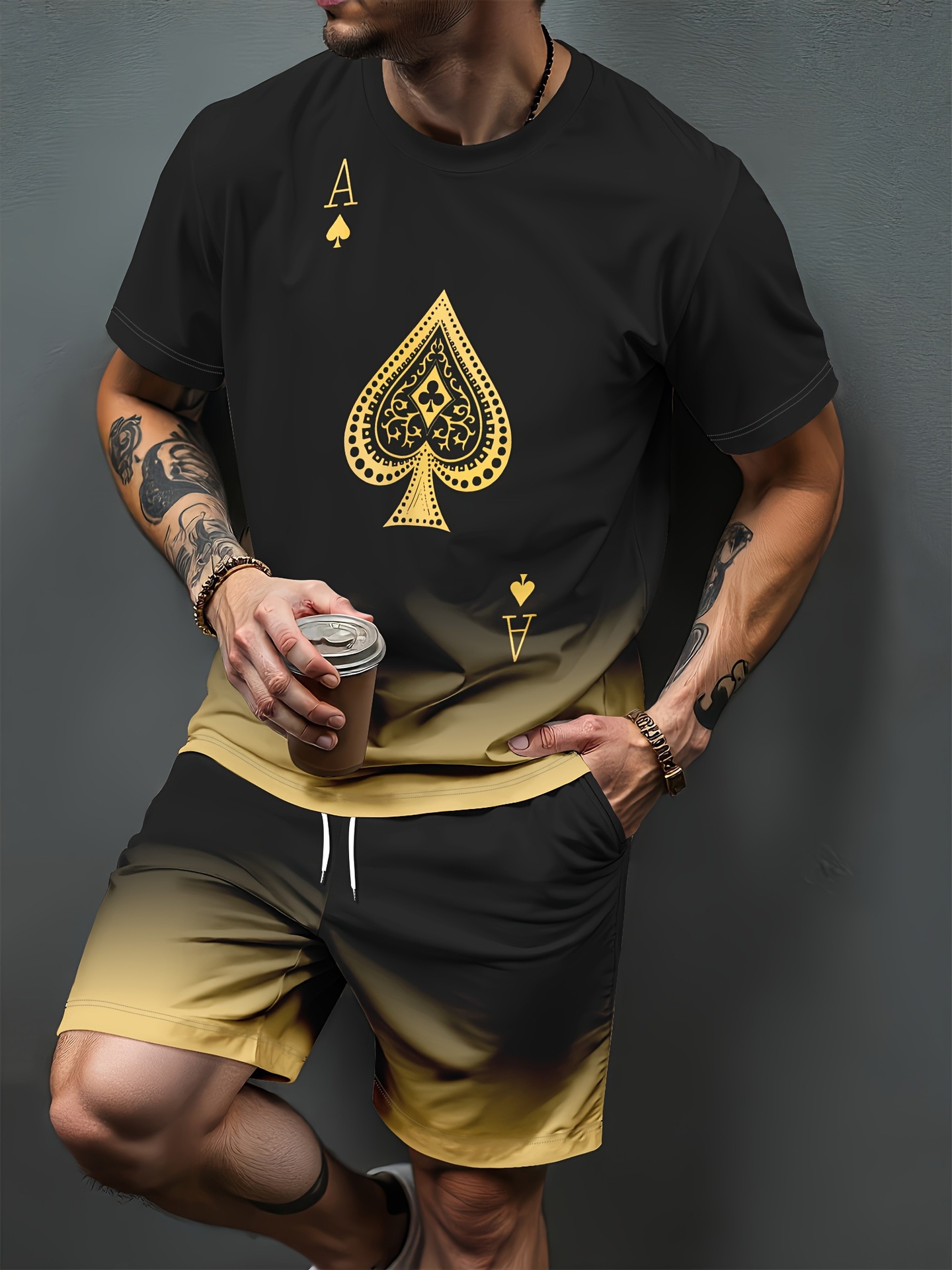 Tute Sportive con Stampa 3D a  - Summer Knit Clothing recensione e prezzo