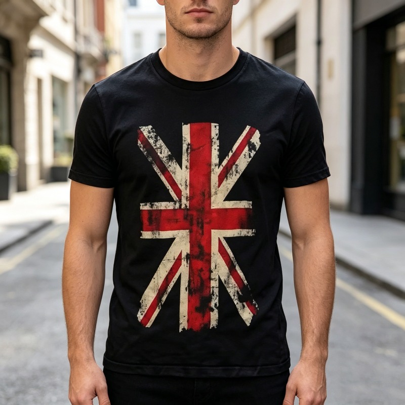 T-shirt con grafica Union Jack - Summer Clothing Uk recensione e prezzo