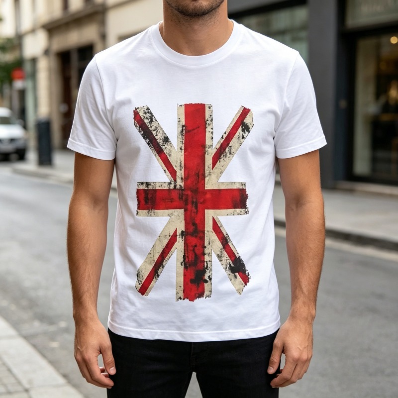 T-shirt con grafica Union Jack - Summer Clothing Uk recensione e prezzo