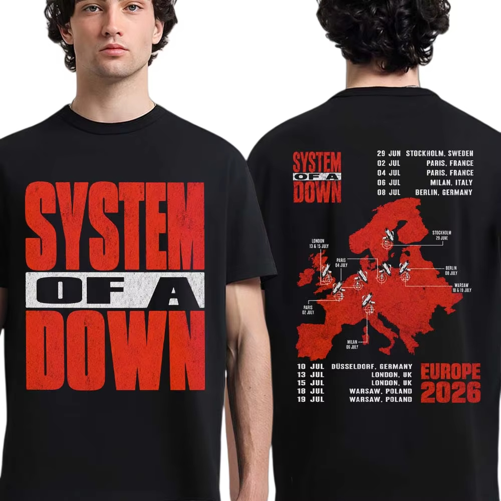 T-shirt System of A Down EU e  - Summer Clothing Uk recensione e prezzo