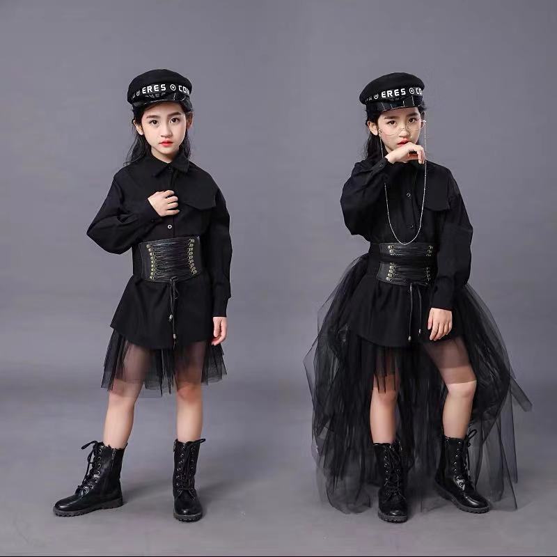 Abito nero per bambini Modello - Summer Clothing Set For Girls recensione e prezzo