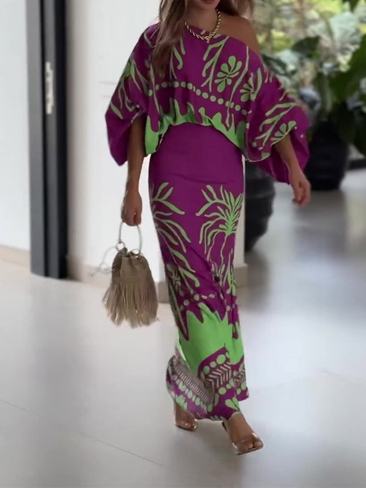 Donne sexy stampa due pezzi se - Summer Clothing Set For Girls recensione e prezzo