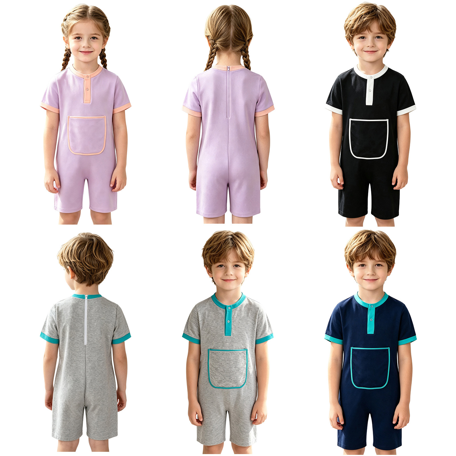 Abbigliamento Adattivo per Bam - Summer Clothing Kids Boys recensione e prezzo