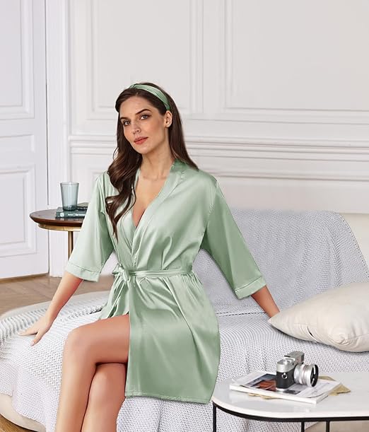 Accappatoio corto da notte in  - Summer Nights Clothing recensione e prezzo