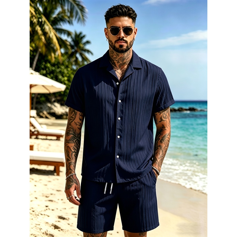 Completo casual estivo da uomo - Summer Knit Clothing recensione e prezzo