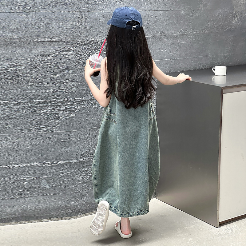 Vintage Blue Bambini Ragazze A - Summer Clothing Set For Girls recensione e prezzo