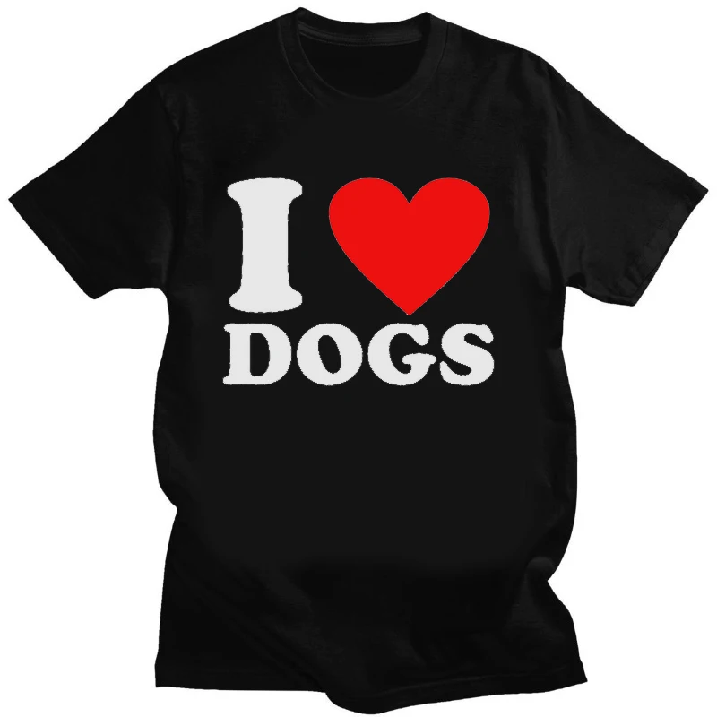 T-Shirt 'I Love Dogs Music Mil - Summer Clothing Words recensione e prezzo