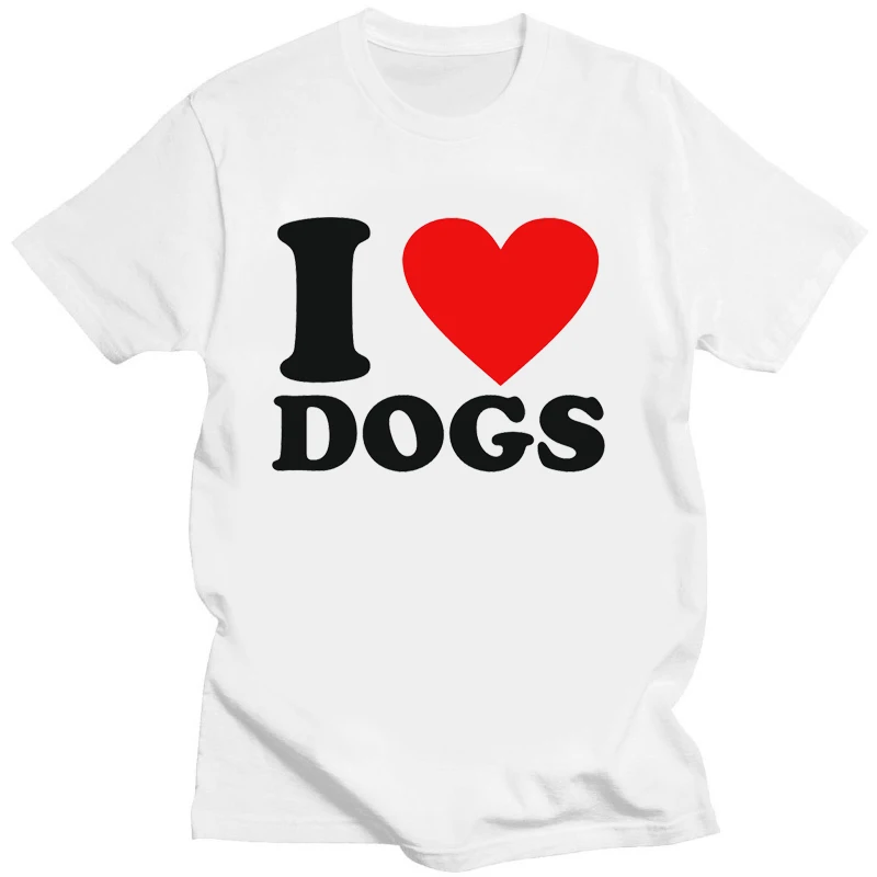 T-Shirt 'I Love Dogs Music Mil - Summer Clothing Words recensione e prezzo